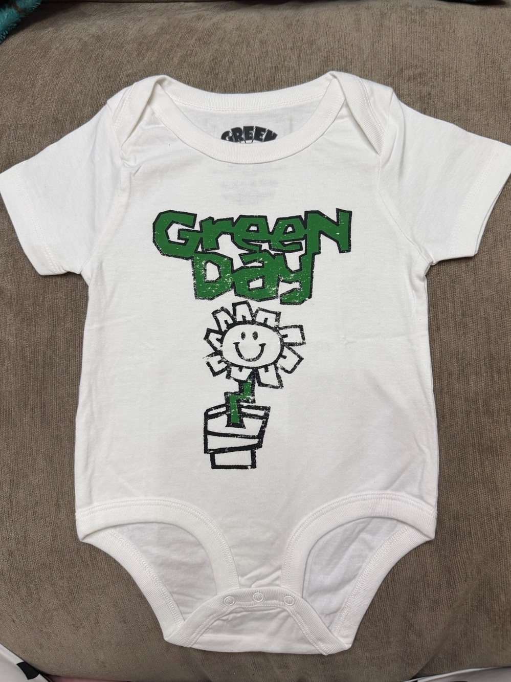 NWOT Green Day Onesie